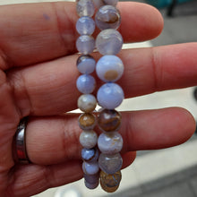 Charger l'image dans la galerie, Bracelet CALCEDOINE BLEUE