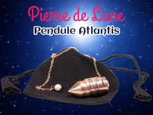 Charger l'image dans la galerie, Pendule ATLANTIS en laiton rose gold