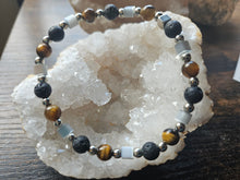 Charger l'image dans la galerie, Bracelet « TOURMALINE ŒIL DE CHAT »