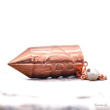 Charger l'image dans la galerie, Pendule ATLANTIS en laiton rose gold