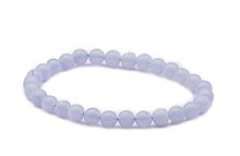 Charger l'image dans la galerie, Bracelet CALCEDOINE BLEUE