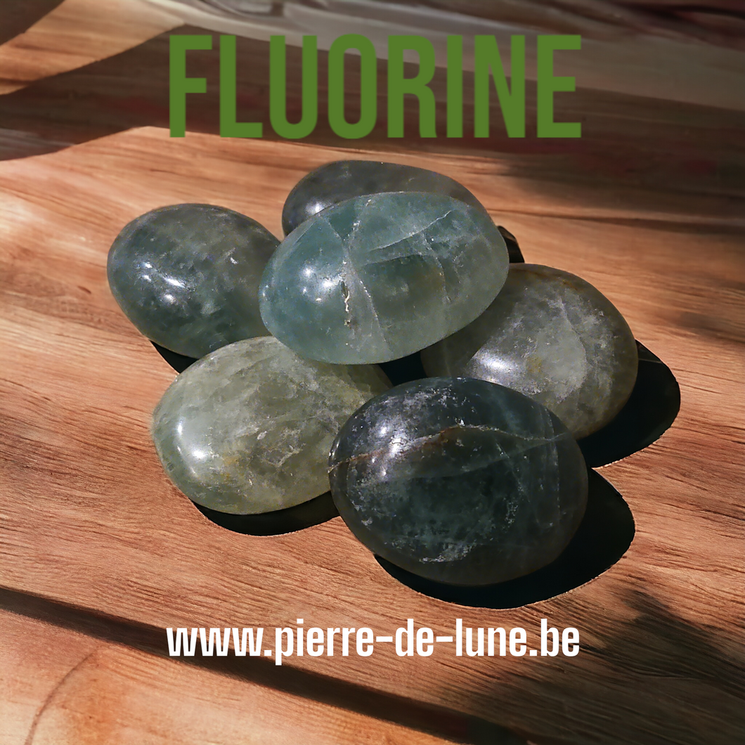 Galet en Fluorine verte