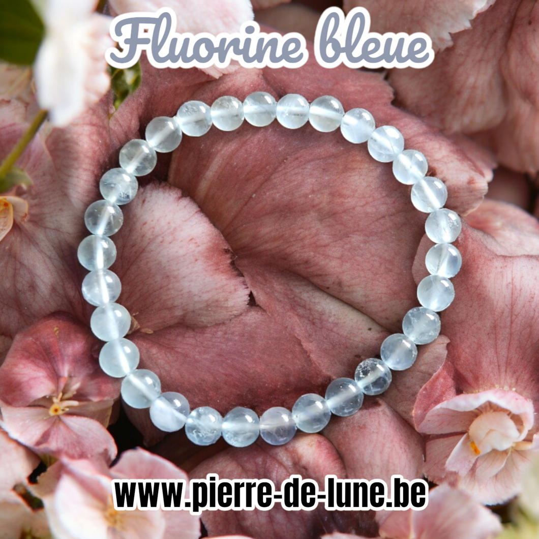 Bracelet Fluorine bleue