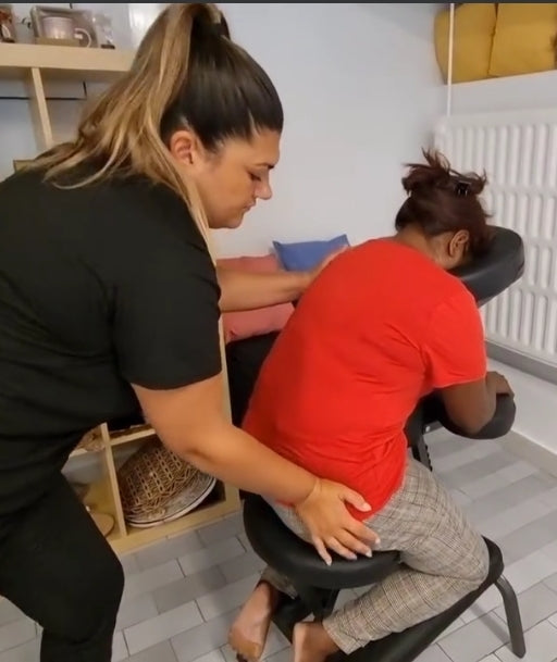 Formation massage AMMA sur chaise en ligne
