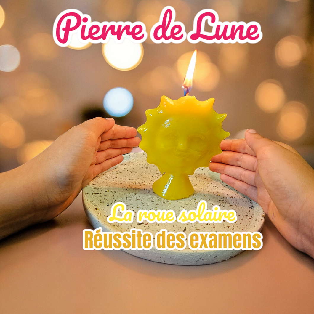 Bougie - La roue solaire : réussite