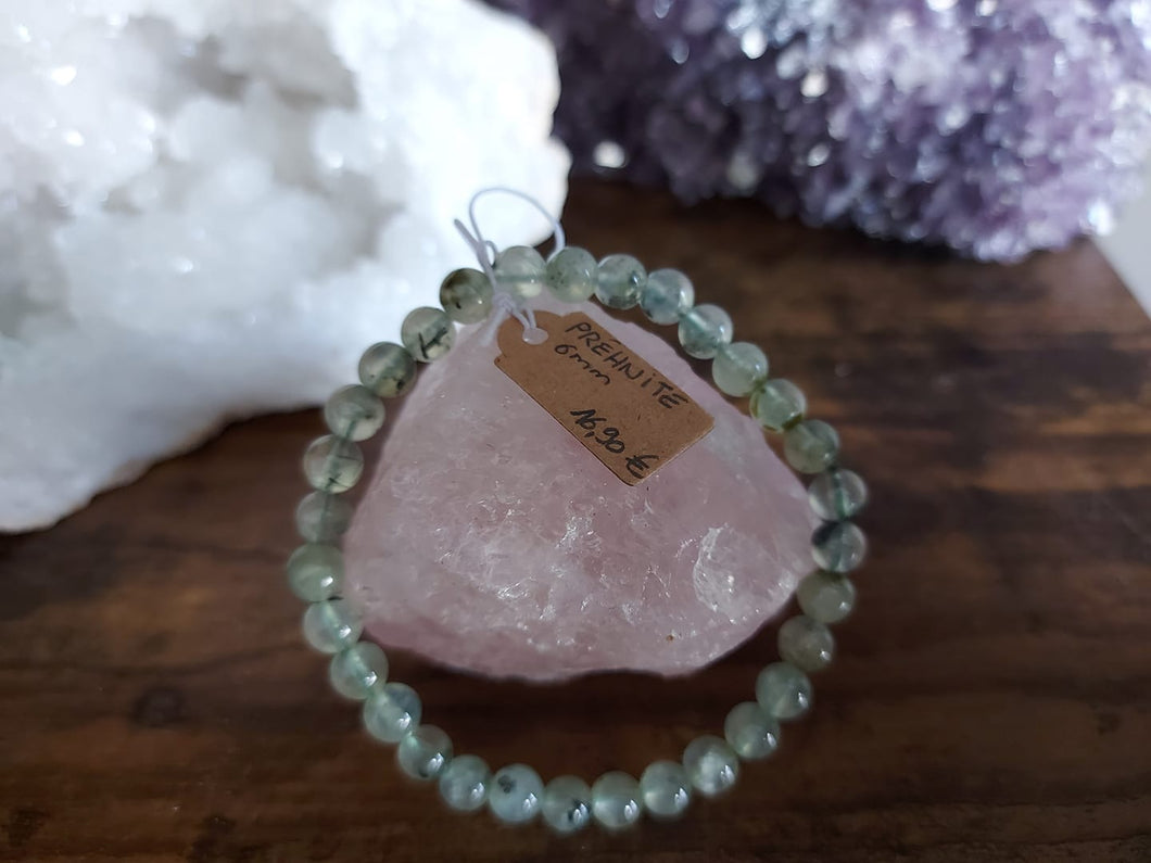 Bracelet PREHNITE 6mm