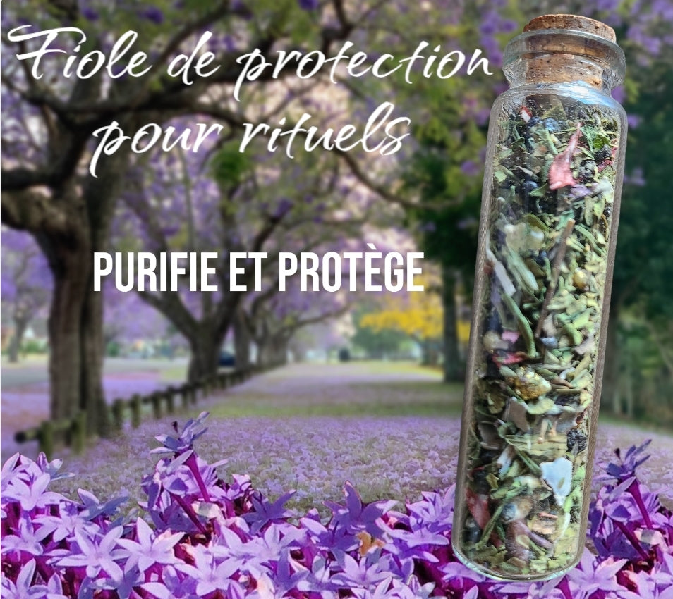 Fiole de protection et purification Pierre de Lune