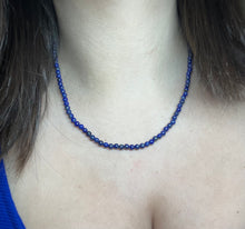 Charger l&#39;image dans la galerie, Collier en argent « LAPIS-LAZULI »
