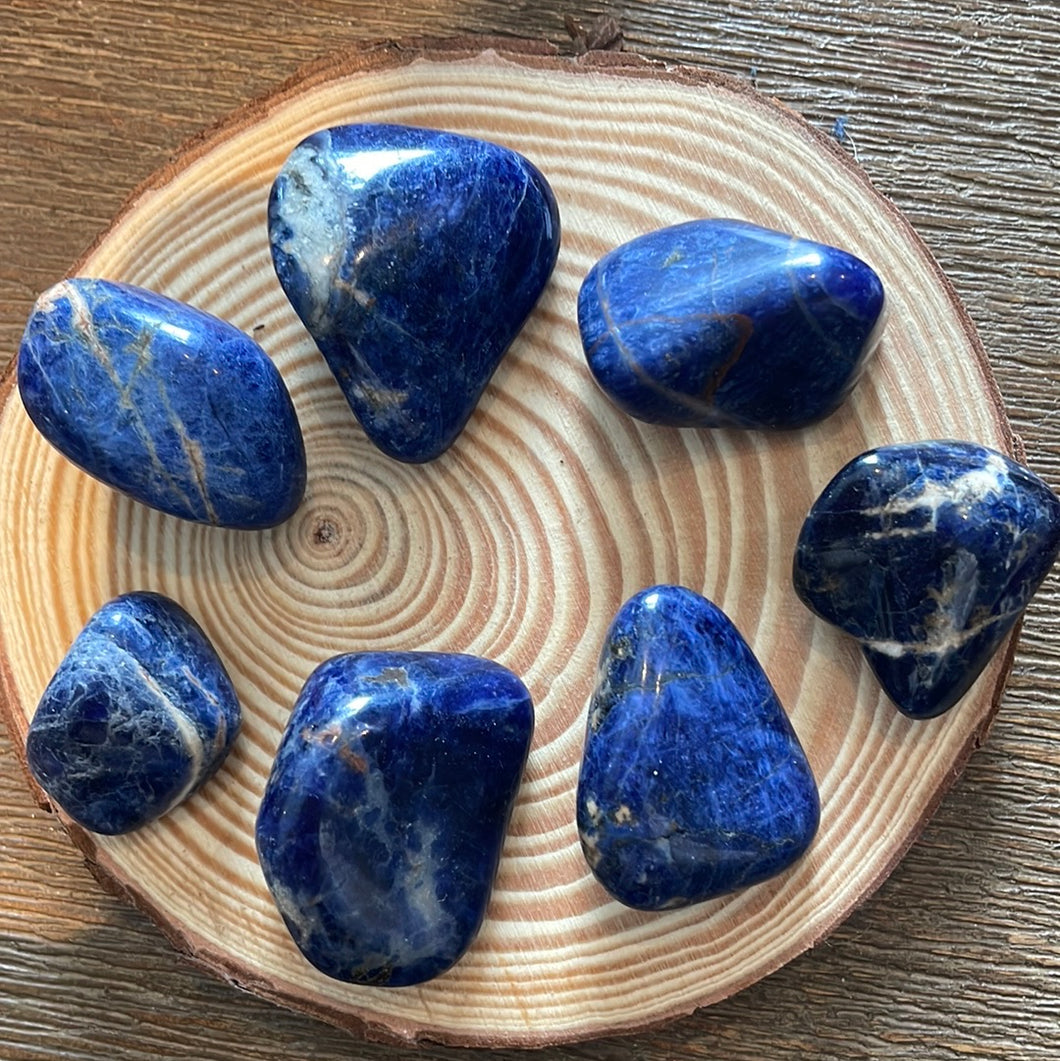 Pierre roulée SODALITE