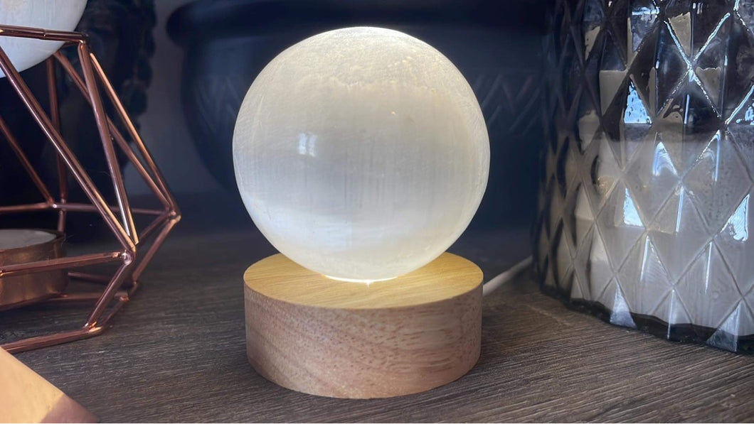 Magnifique sphère de SÉLÉNITE