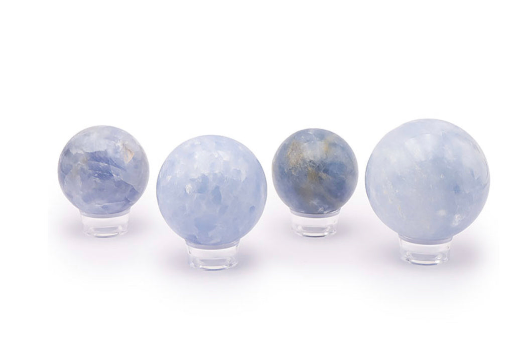 Sphère de CALCITE BLEUE AA