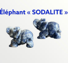 Charger l&#39;image dans la galerie, Éléphant « SODALITE »
