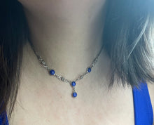 Charger l&#39;image dans la galerie, Collier en argent « LAPIS-LAZULI »
